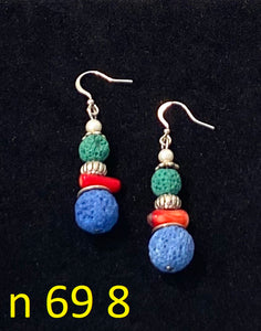 Naušnice od poludragog kamena 69 - Earrings of semi-precious stones 69