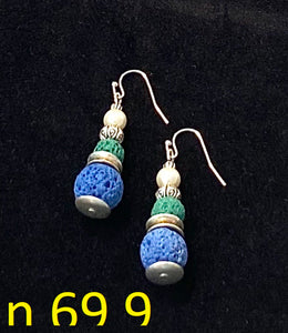 Naušnice od poludragog kamena 69 - Earrings of semi-precious stones 69