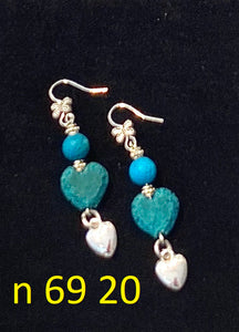 Naušnice od poludragog kamena 69 - Earrings of semi-precious stones 69