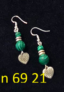 Naušnice od poludragog kamena 69 - Earrings of semi-precious stones 69