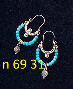 Naušnice od poludragog kamena 69 - Earrings of semi-precious stones 69