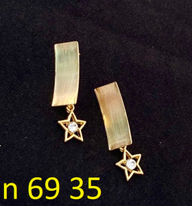 Naušnice od čelika  69- Steel  Earrings 69