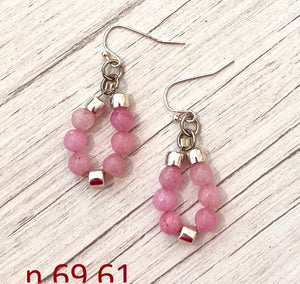 Naušnice od poludragog kamena 69 - Earrings of semi-precious stones 69