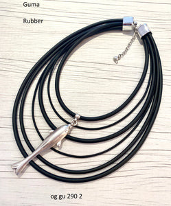 Ogrlice od  gume  290 - Rubber Necklaces 290