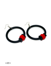 Učitajte sliku u preglednik galerije, Naušnice od gume 69 -Rubber  Earrings 69
