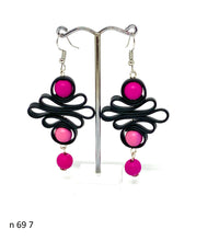 Učitajte sliku u preglednik galerije, Naušnice od gume 69 -Rubber  Earrings 69
