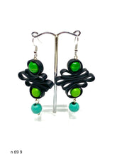 Učitajte sliku u preglednik galerije, Naušnice od gume 69 -Rubber  Earrings 69
