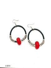 Učitajte sliku u preglednik galerije, Naušnice od gume 69 -Rubber  Earrings 69
