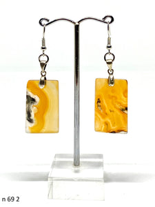 Naušnice od ahata 69 -  Agate Earrings 69