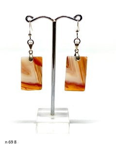 Naušnice od ahata 69 -  Agate Earrings 69