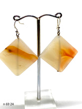 Učitajte sliku u preglednik galerije, Naušnice od ahata 69 -  Agate Earrings 69
