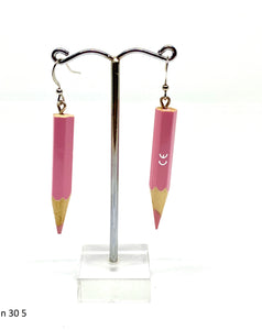 Naušnice bojice 30 - Crayons Earrings 30